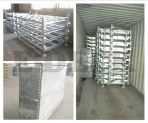 GALVANIZED STACKABLE STEEL PALLET CONVERTERS FOR COLD STORES IN RIYADH 3