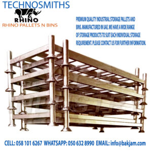 steel pallets bins stillages-heavy-duty-hot-galvanized-stacking-post